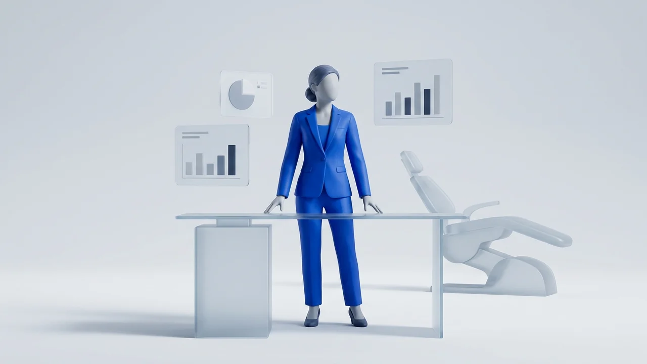 Un clinic manager che presidia agenda e numeri dello studio